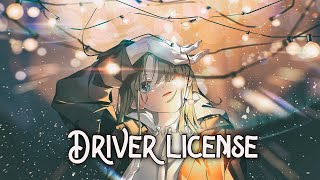 「Nightcore」→ Drivers license (Lyrics) |  (Olivia Rodrigo)