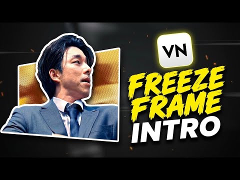 How to Make a Freeze Frame Intro in VN Video Editor | Easy Tutorial