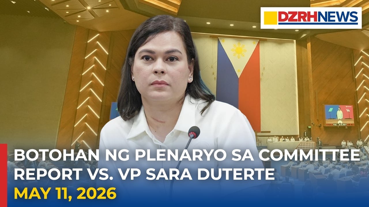 LIVE: BOTOHAN NG HOUSE PLENARY SA COMMITTEE REPORT NG IMPEACHMENT VS ...