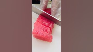 Cắt sashimi cá ngừ việt nam ngon tuyệt vời - Cắt cá ngừ đơn giản #shortsviral #foodie #food #fish