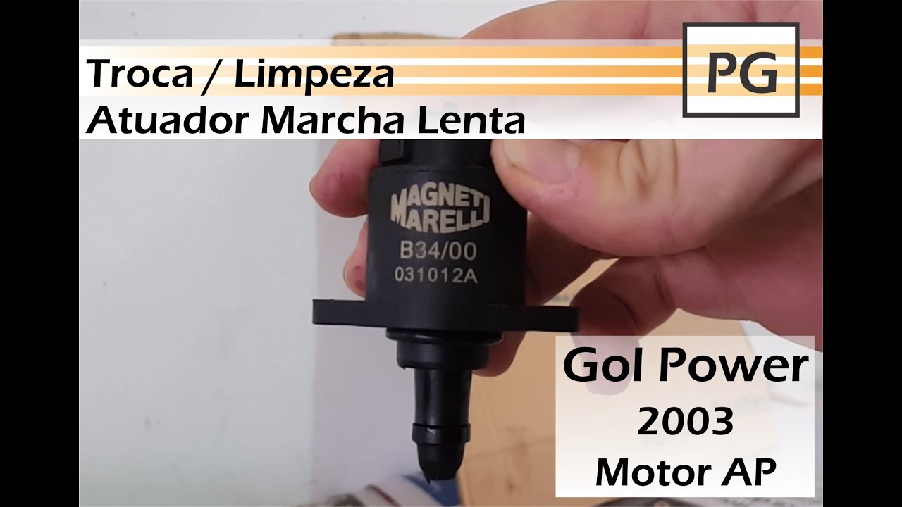 Troca / Limpeza - Atuador de Marcha Lenta - Gol G3 Power - M
