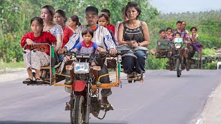 Riding Cheapest Multi-Seater Bike of Philippines