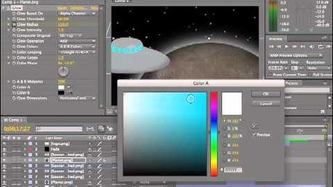 Adobe After Effects CS5 Tutorials - Project Star Crash Production, Effects Part No.6