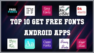 Top 10 Get Free Fonts Android App | Review screenshot 3