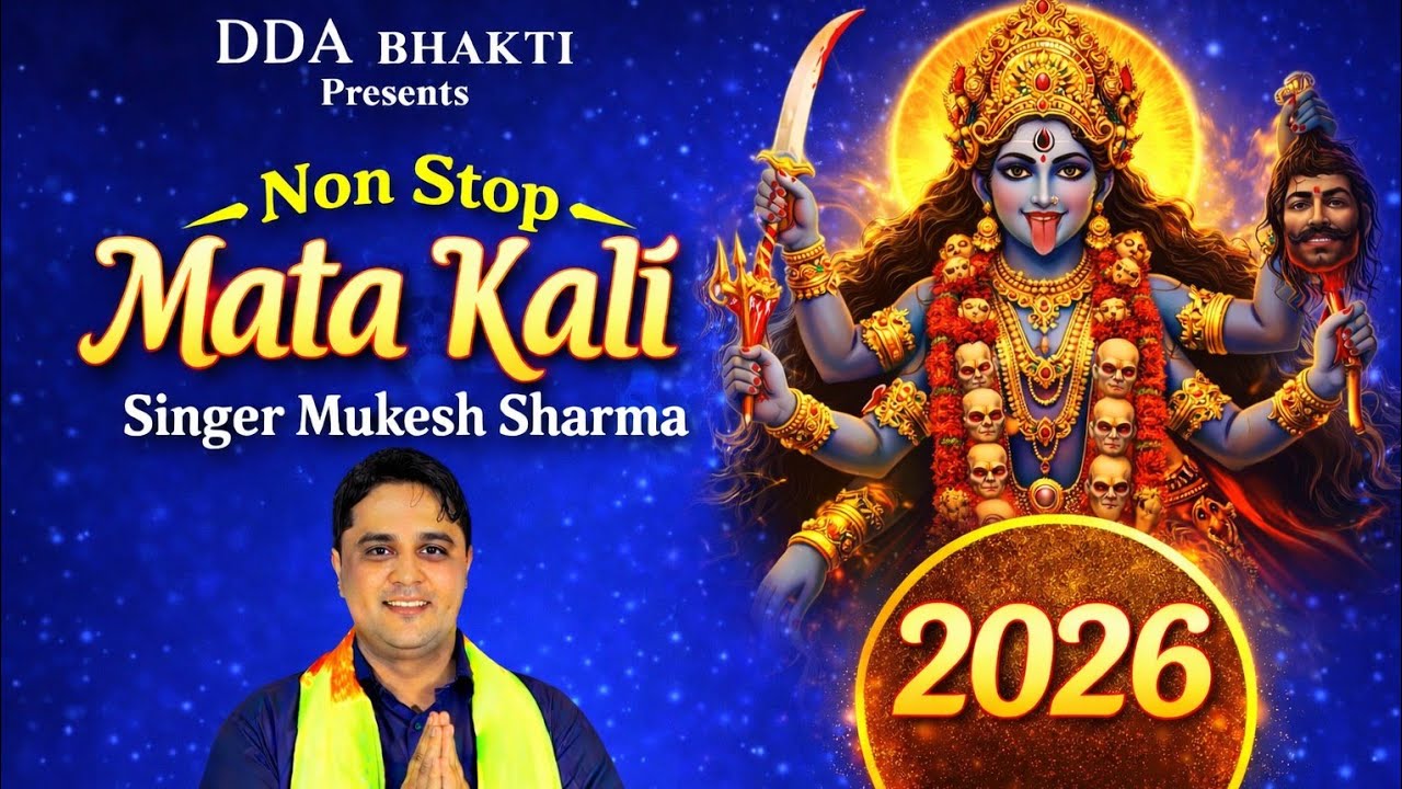 माँ काली के सुपरहिट नॉन स्टॉप भजन    Latest Maa Kali Bhajan    Mukesh Sharma    DDA BHAKTI