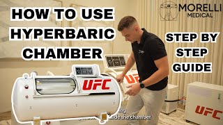 How To Operate Macy Pan Hyperbaric Chamber Hardshell Morelli Medical X Ufc