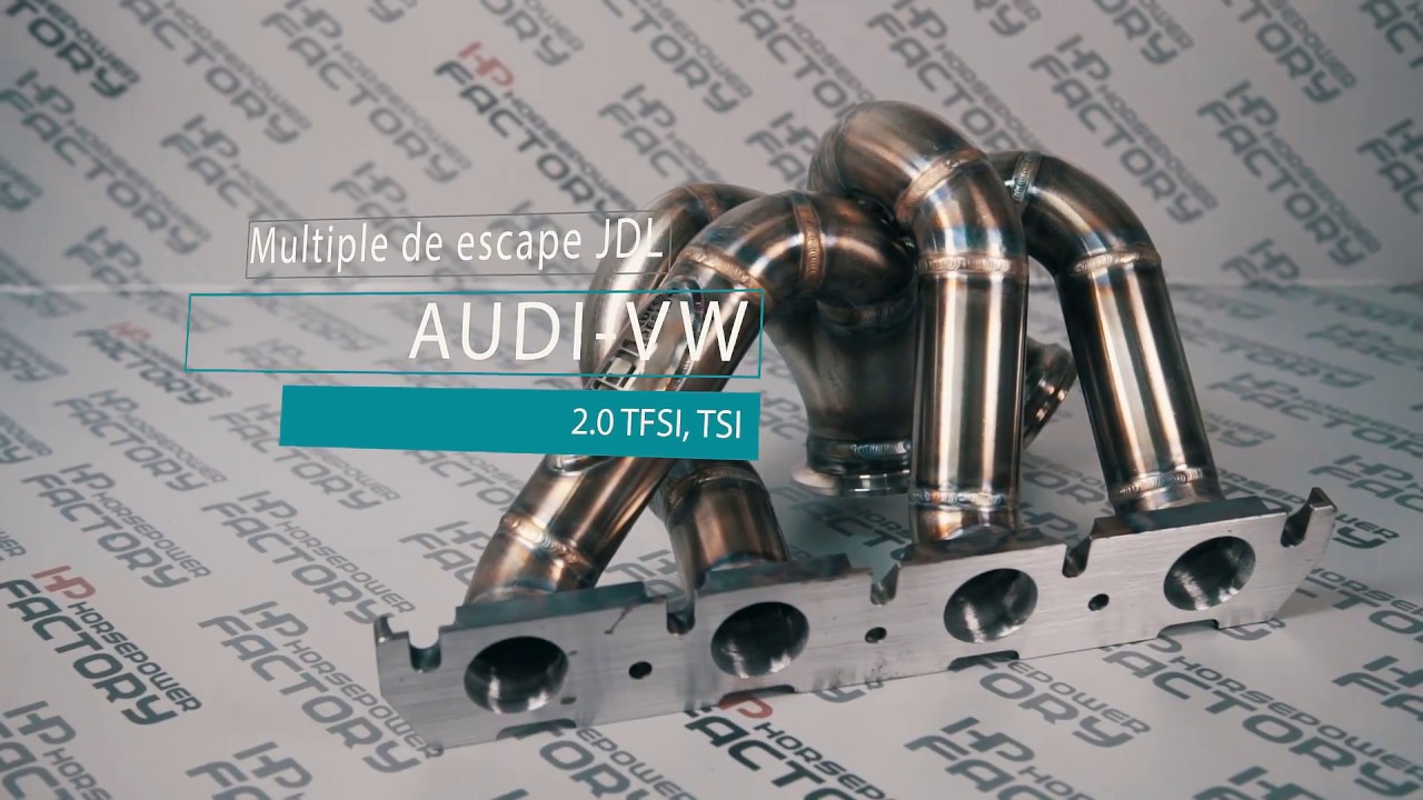 MULTIPLE DE ESCAPE JDL  - VW / AUDI - 2.0TSI - 2.0 TFSI