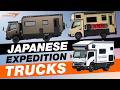 Japan made OVERLAND Trucks | 4WD Isuzu Be-Cam & Toyota Camroad | BEFORWARD.JP Japanese Camper Series