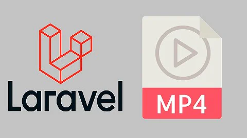 How to upload a video file to my database in Laravel 8