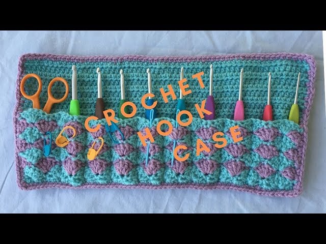 Crochet Hook Case Clutch Organizer 