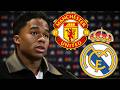 ENDRICK MAKES SHOCKING STATEMENT ABOUT MAN UNITED MOVE IN THE SUMMER ! MAN UNITED NEWS