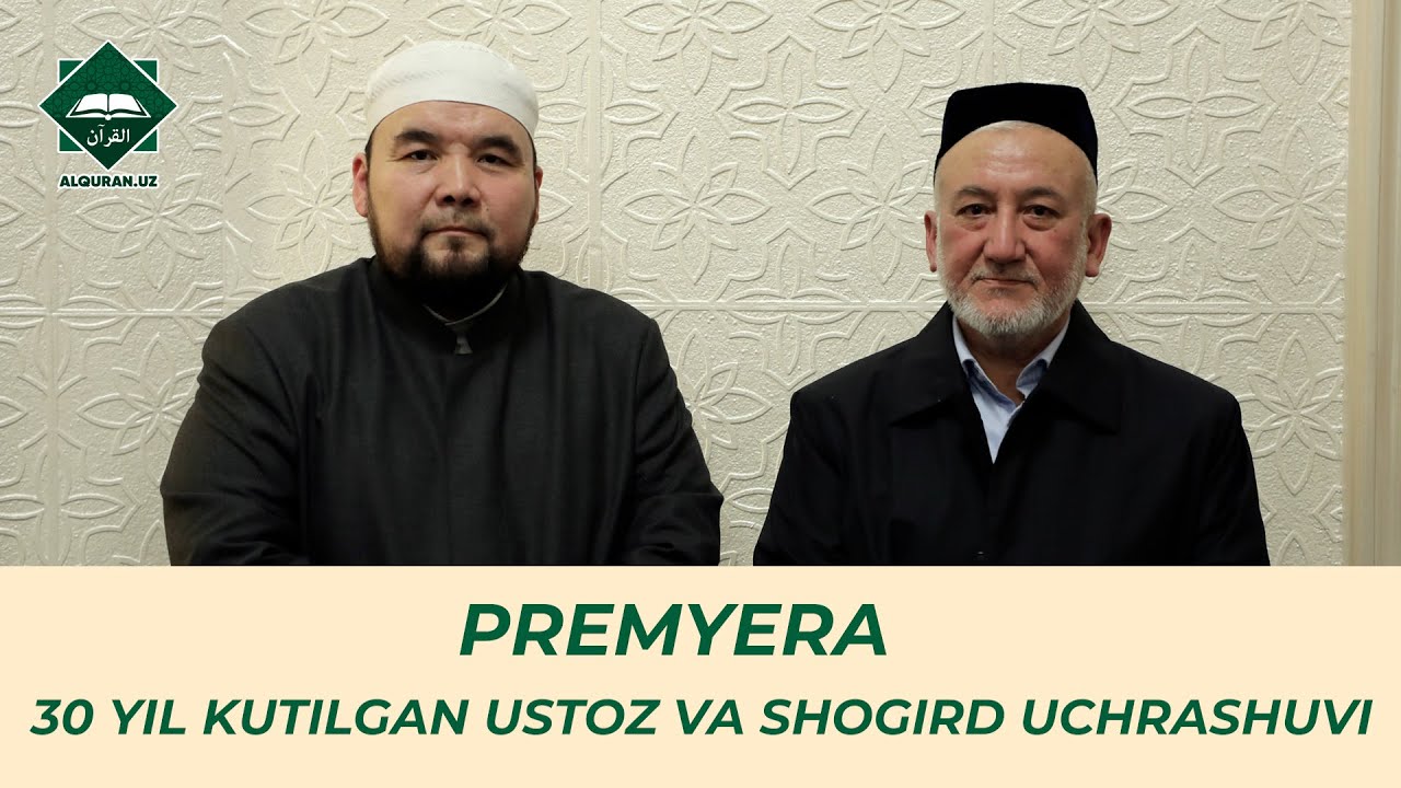 30 yil kutilgan ustoz va shogirt uchrashuvi