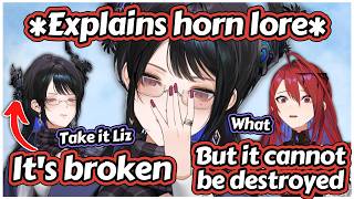 Nerissa Explains the Lore About Her Horn in ENReco [Hololive EN]