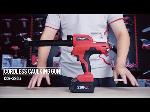 Акумуляторний пістолет для герметика Worcraft CCG-S20Li (без АКБ та ЗП), видео 1