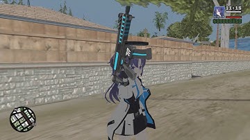 【GTASA】Blue Archive MOD Yuuka PV2 - 【圣安地列斯】蔚蓝档案MOD 早赖优香 PV2