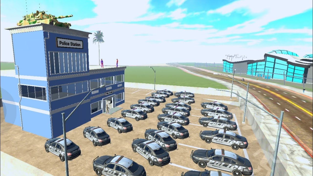 Army Tank Stolen From Inside Police Station - Android Gameplay | Indian Bike Driving 3D