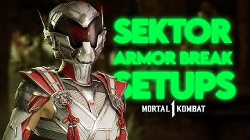 Sektor Armor Break/Pressure Guide - Mortal Kombat 1