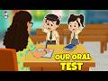 Our Oral Test | Exam Day | School Life | Kids Stories | English Cartoon |Moral Stories| PunToon Kids
