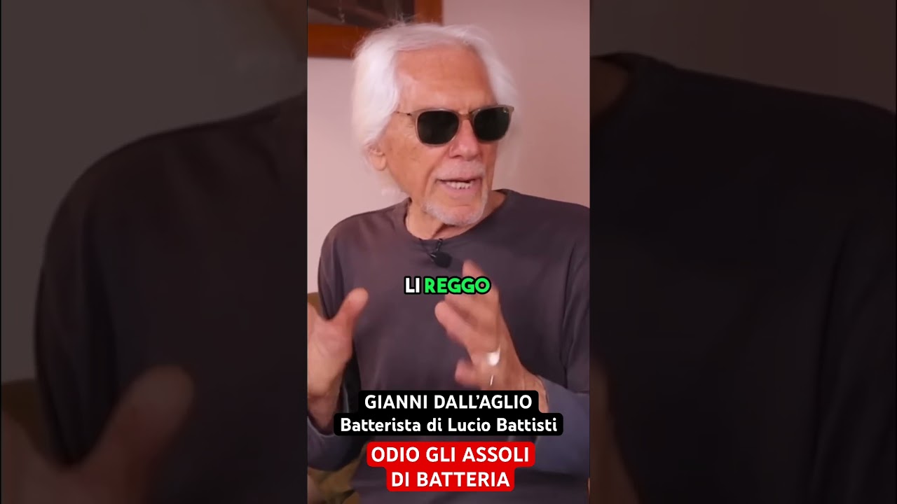 PERCHÉ ODIO GLI ASSOLI DI BATTERIA (Gianni Dall’Aglio - Batterista di Battisti)