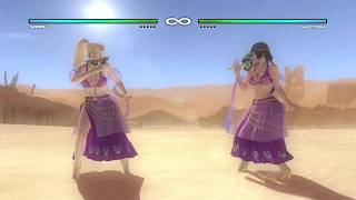DEAD OR ALIVE 5 - Sarah VS Naotora - Nyotengu Costume Mod