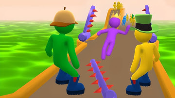 Giant Rush 💪👑️🎖️ All Levels Gameplay Walkthrough iOS,Android New Big Update Max Skills #10