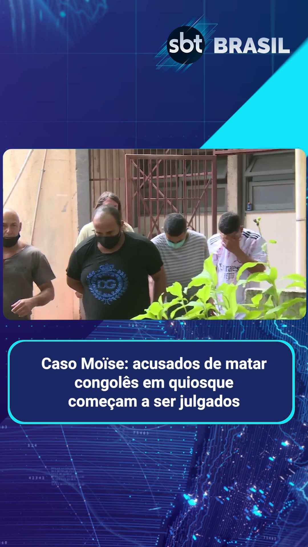Caso Moïse: acusados de matar congolês em quiosque começam a ser julgados | SBT Brasil (13/03/25)