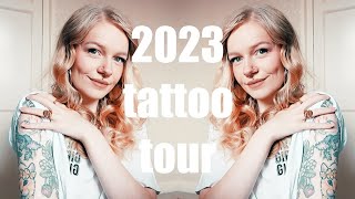 My 2023 tattoo tour