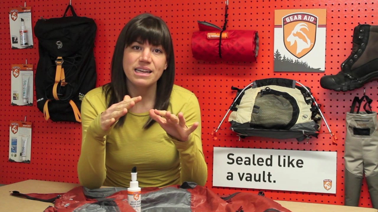 Preview of Gear Aid Seam Sure Water-Based Seam Sealer - 2 oz. Video