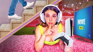 I Built a SECRET Hidden Gaming Room in my House!! 🎮🤫| Piper Rockelle