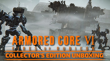 Unboxing the Armored Core VI: Fires of Rubicon Collector