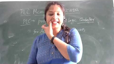 PLC Microcontroller and SCADA lect 01