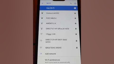 Pixel 3 XL WiFi Disconnecting