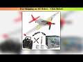 Upgrade Volantex P51D Red Mustang Airplane One-key Aerobatic 4-Ch RC Plane Aircraft W/Xpilot