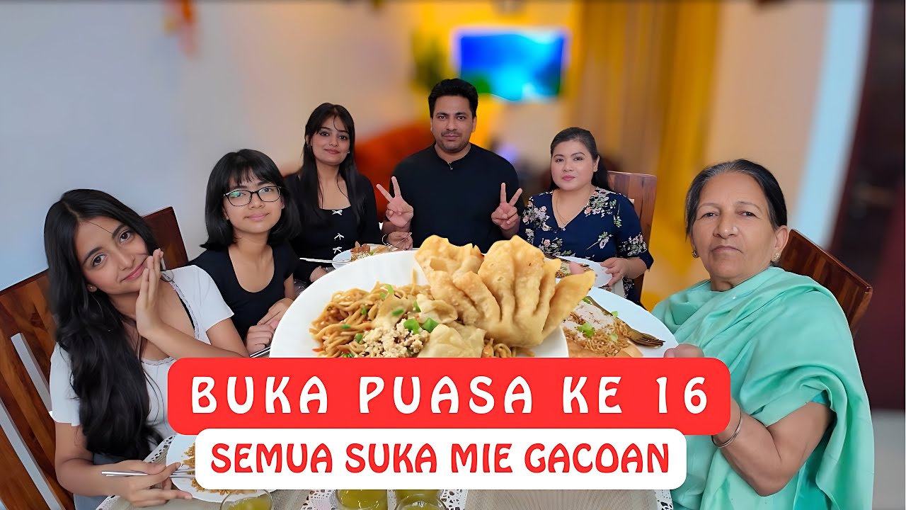 Buka Puasa Hari Ke 16‼️Makan Mie Gacoan Dan Pangsit Ayam‼️