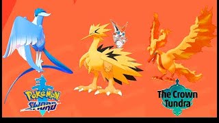 Pokemon Sword and Shield Is Giving Away Shiny Galarian Legendary Birds