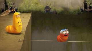 Larva 🐛 | Rope 〰️ | Funny Animated Cartoon