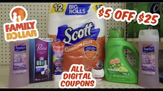 Family Dollar Haul $5 off $25 $10.15 for 7 Items October 15th 2022