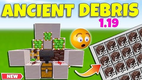 Netherite ANCIENT DEBRIS Duplication Glitch - Unlimited ANCIENT DEBRIS Duper Minecraft 1.19!