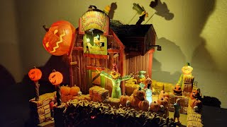 New for 2024 Lemax Spooky Town "The A-maze-ing Pumpkin Patch" Review