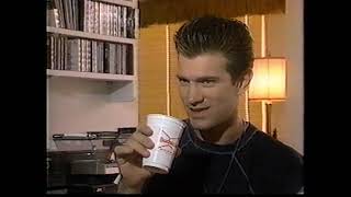 Chris Isaak on "Live It Up" March 1990