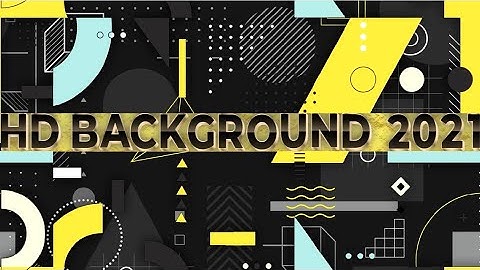 Geometric shapes background video