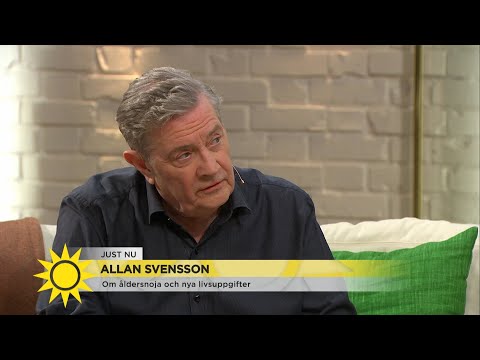 Allan Svensson: "Jag har haft mycket åldersnoja genom åren" - Nyhetsmorgon (TV4)