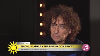 Vignette de la vidéo "För första gången – Uggla öppnar upp om svåra barndomen: ”Jag har vaktat min im - Nyhetsmorgon (TV4)"