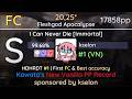 kselon | Fleshgod Apocalypse - I Can Never Die [Immortal] +HDHR(DT) 99.68% | #1 17858pp |
