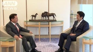 猪瀬知事が安倍総理に表示の多言語化を提案（13/09/12）