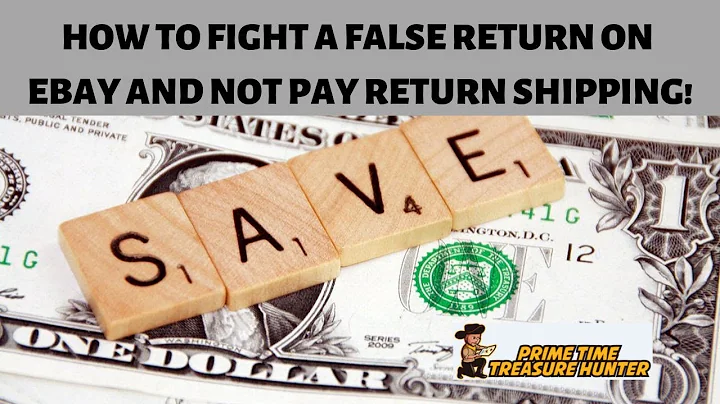 How to Fight a False Return on Ebay and NOT Pay Return Shipping!