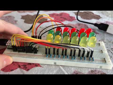 Raspberry Pi Pico Pure Binary Clock project