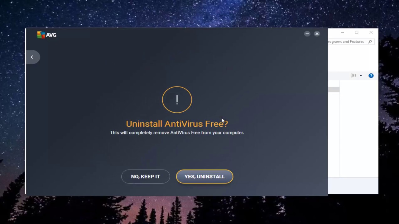 mac uninstall avg