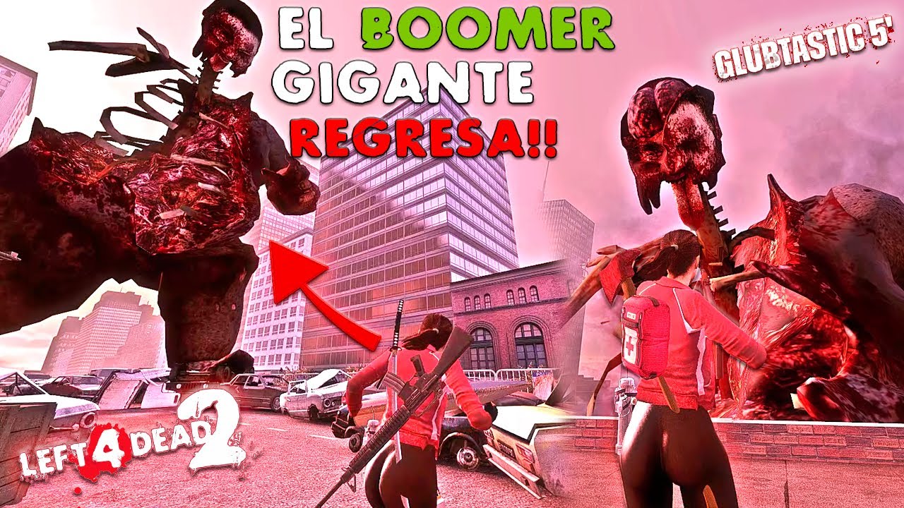 El Increíble Boomer Gigante Regresa L4D2 | Glubtastic 5 | Mapas Troll L4D2 |