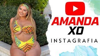 Amanda XO | Stunning American Curvy Fashion Model | Plus Size Content Creator | InstaModelWiki